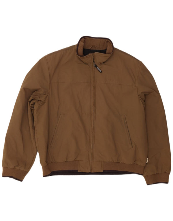 Geacă Bomber pentru bărbați Geox Respira UK 48 4XL Maro Nylon