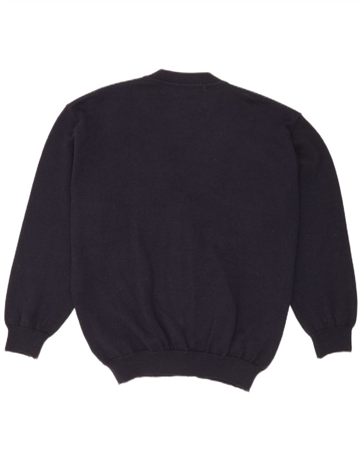 Pulover cardigan pentru bărbați Monello, mare, bleumarin, geometric