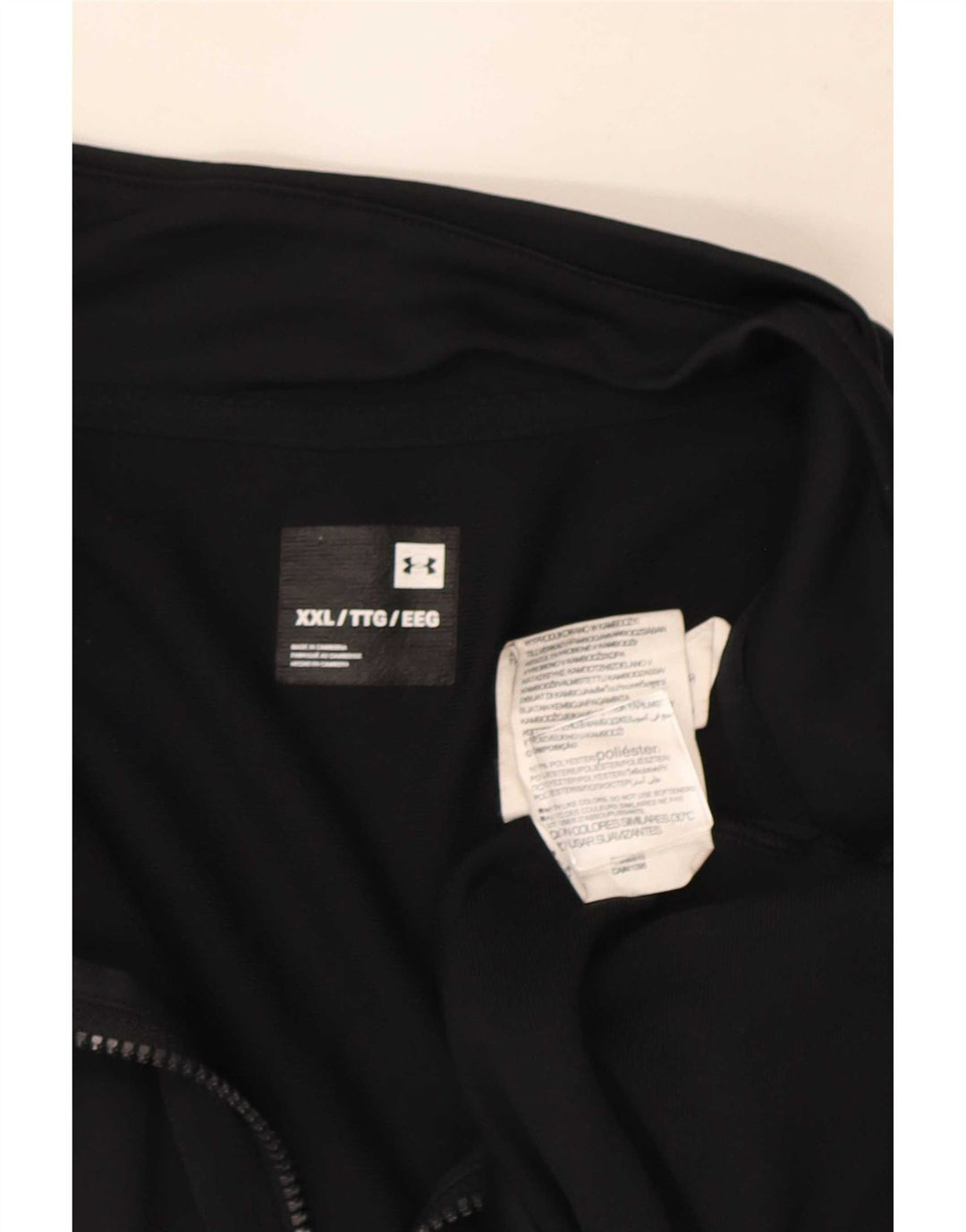 Jachetă de trening pentru bărbați Under Armour, 2XL, poliester color bloc negru