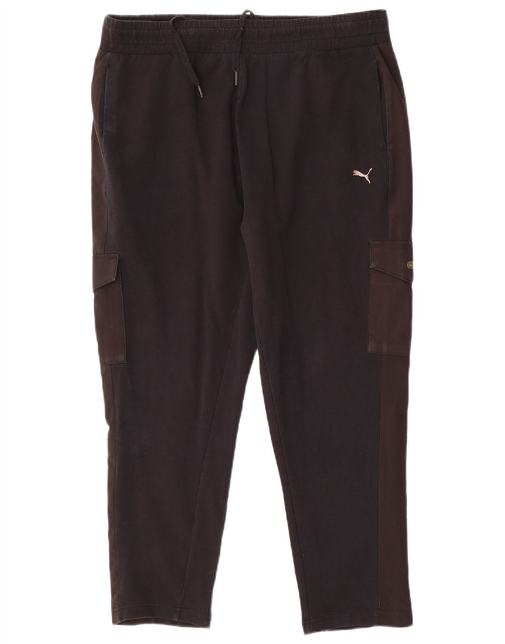 Pantaloni de trening Puma Cargo pentru femei UK 14 Large Black
