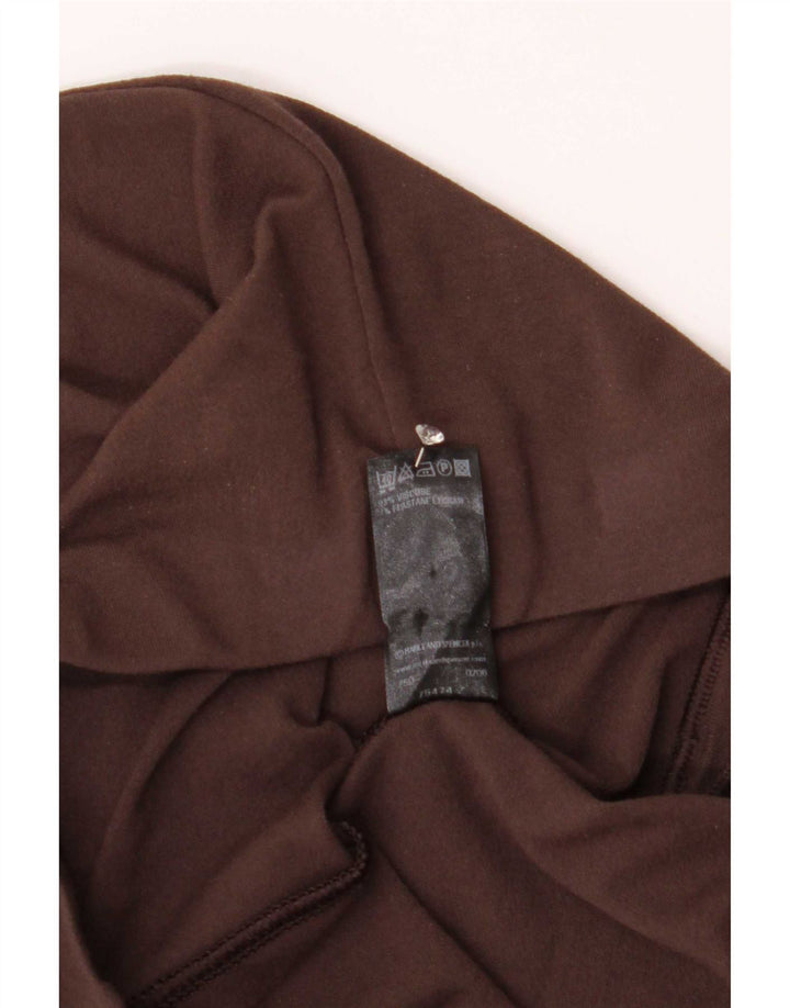 Leggings Flare pentru femei Marks & Spencer UK 12 Medium Brown Viscose