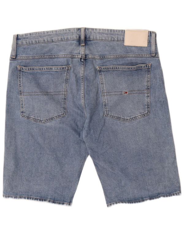 Pantaloni scurți din denim pentru bărbați Tommy Hilfiger W38 XL albastru