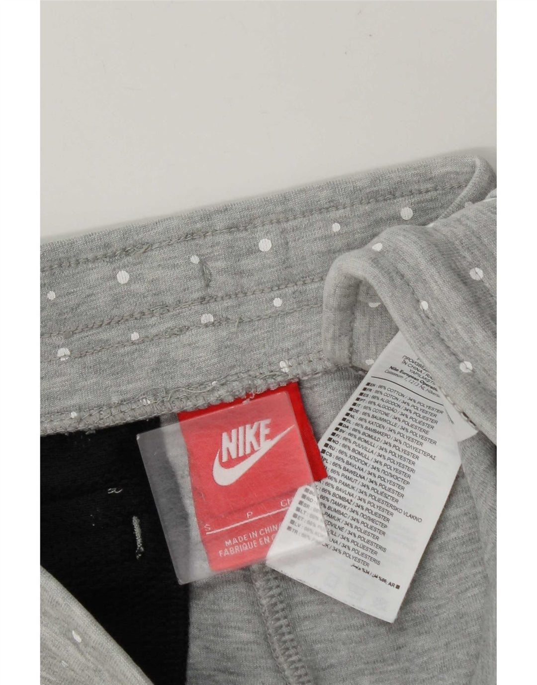 Pantaloni scurti sport cargo Nike pentru bărbați, bumbac cu pete mici, gri