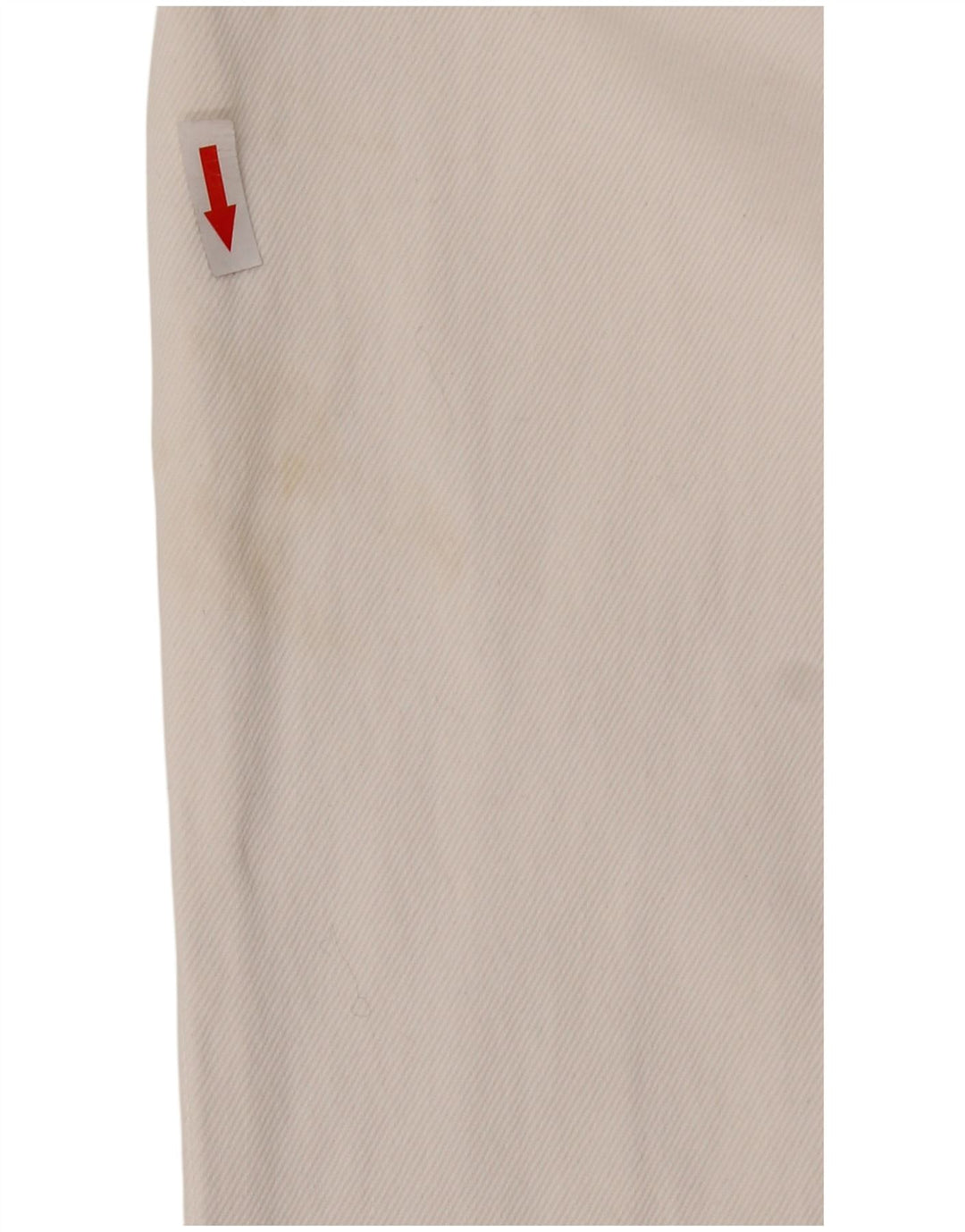 Salopetă de denim pentru femei Zara UK 14, mare, alb, bumbac