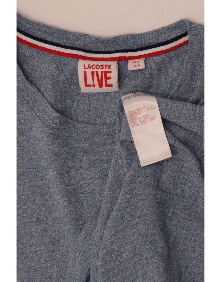 Tricou Lacoste Bărbați Top Marimea 3 Mic Albastru