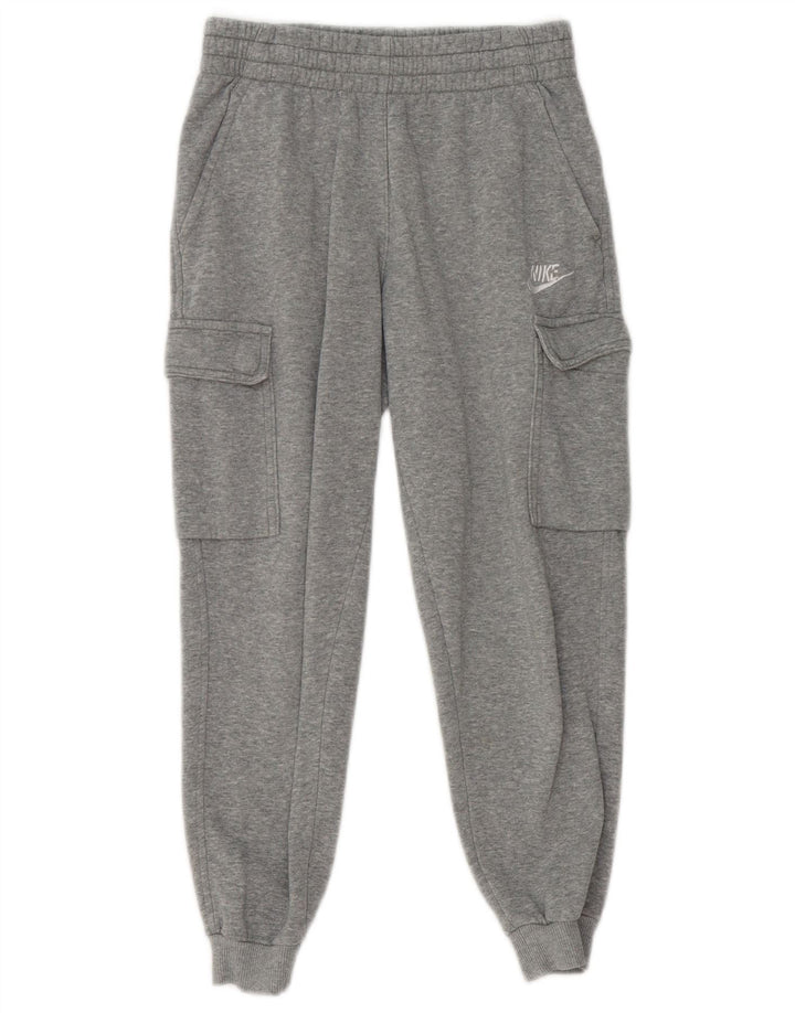 Pantaloni de trening cargo Nike pentru băieți Pantaloni de jogging 10-11 ani, gri mediu pete