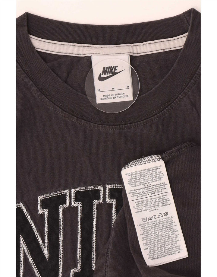 Tricou grafic Nike pentru bărbați Top, gri mediu, bumbac color bloc