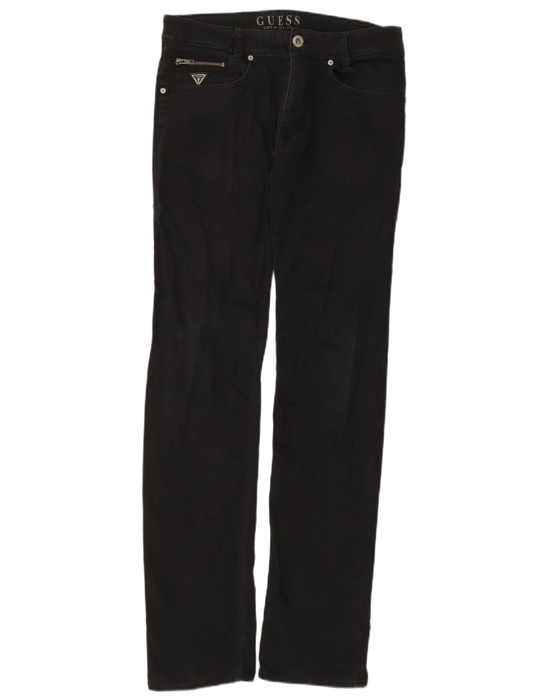 Blugi slim pentru femei Guess W30 L34 bumbac negru
