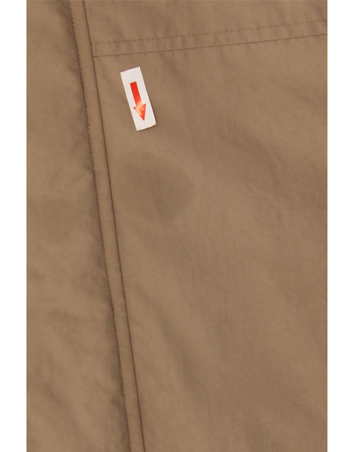 Jachetă de vânt cu glugă Marks & Spencer pentru băieți 13-14 ani, bej, poliamidă