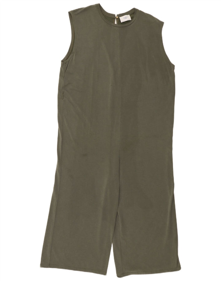 Combi fără mâneci Trafaluc pentru femei Zara UK 14 Medium Khaki