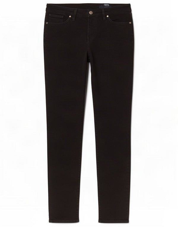 Tommy Hilfiger Womens Skinny Jeans Medium W30 L31 Black Cotton