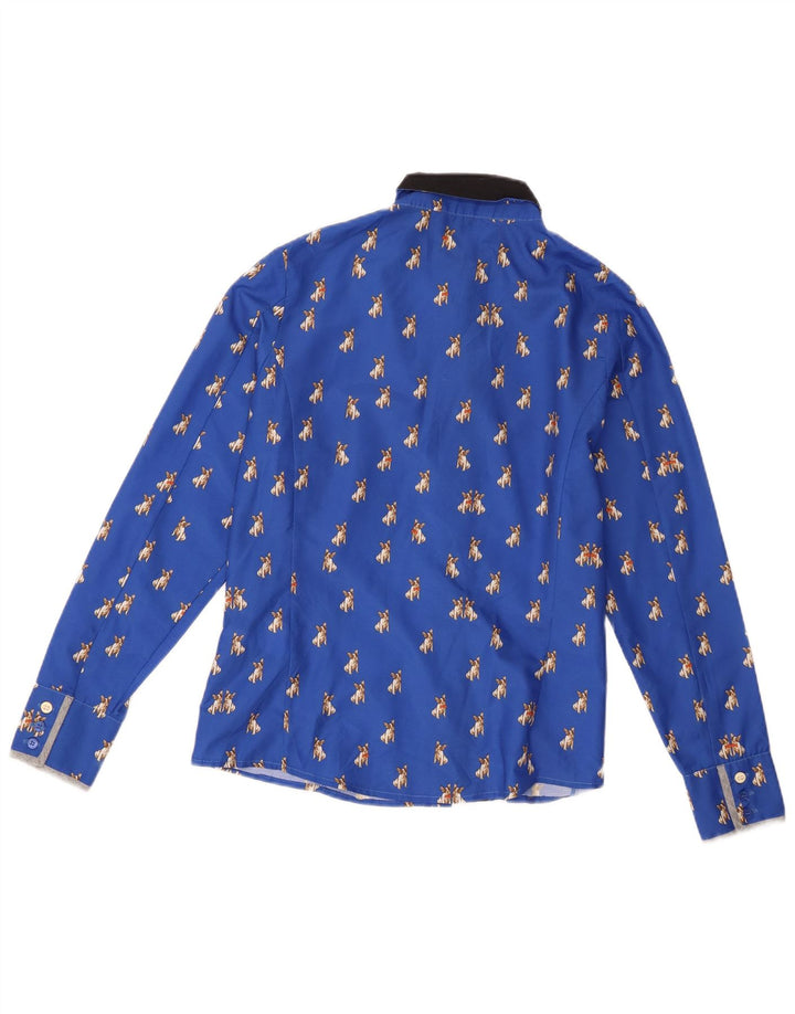 Cămașă pentru femei Ted Baker Mărimea 2, albastru, poliester cu imprimeu animal