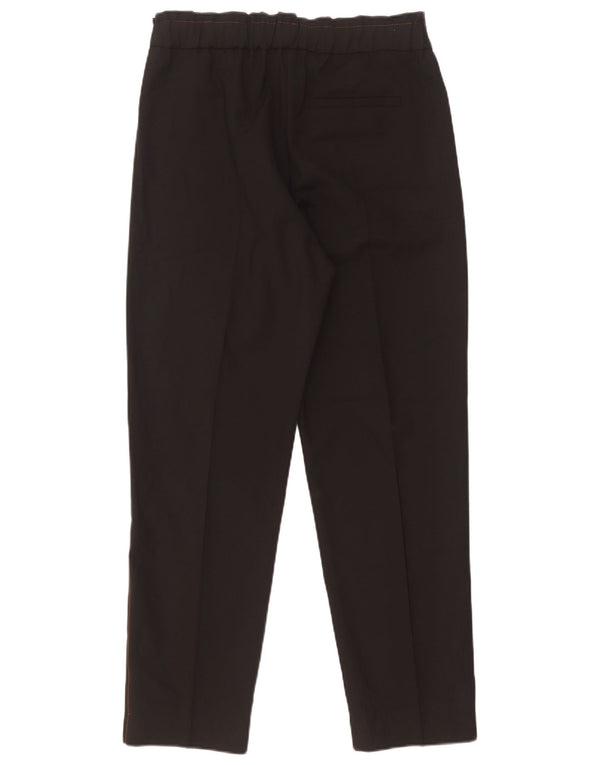 Pantaloni chino conici pentru femei Reiss UK 8 Small W30 L28 Lână neagră