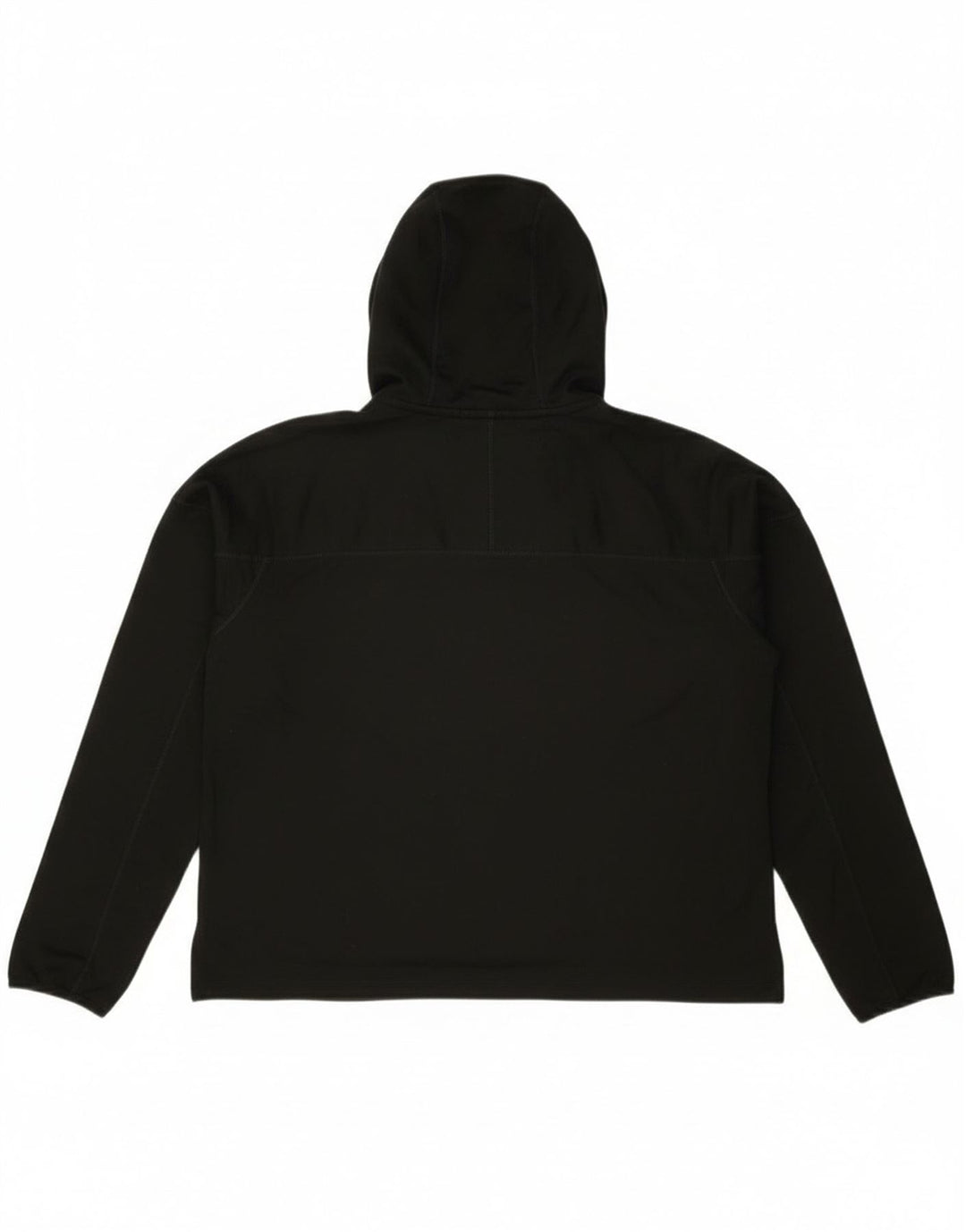 Jumper Nike Running Crop Graphic pentru femei UK 14 Poliester mediu negru