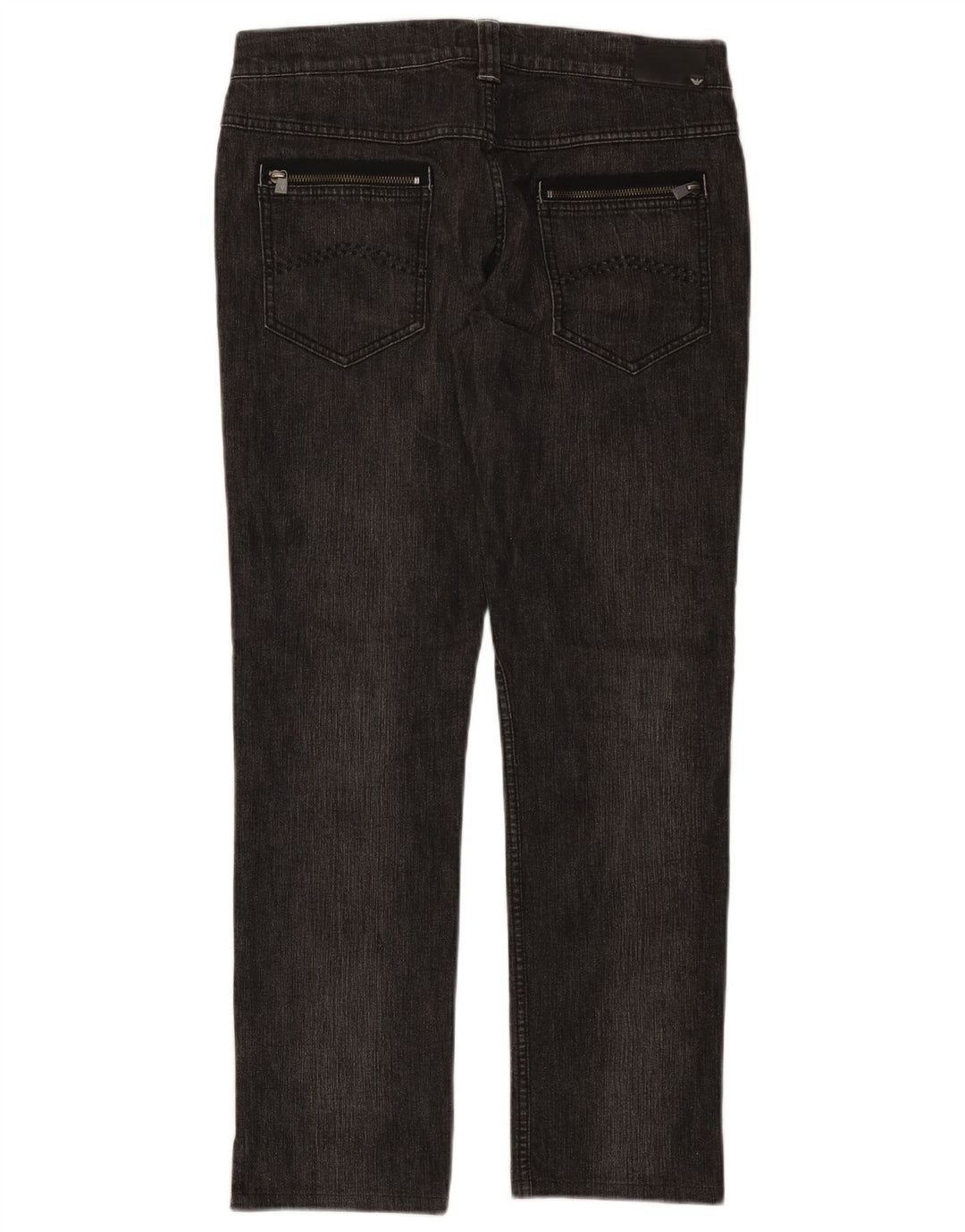 Blugi drepti pentru femei Armani W29 L28 gri