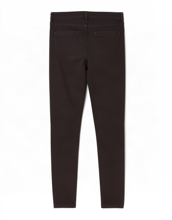 Topshop Womens Leigh Slim Jeans W28 L27 Black Cotton