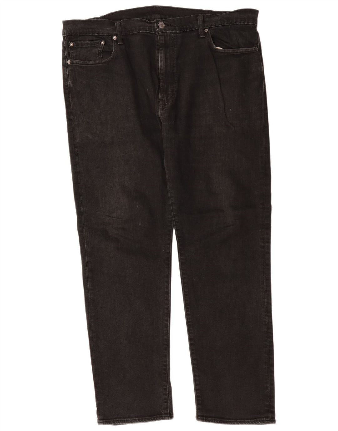 Blugi drepti pentru bărbați Levi's W42 L31 bumbac negru