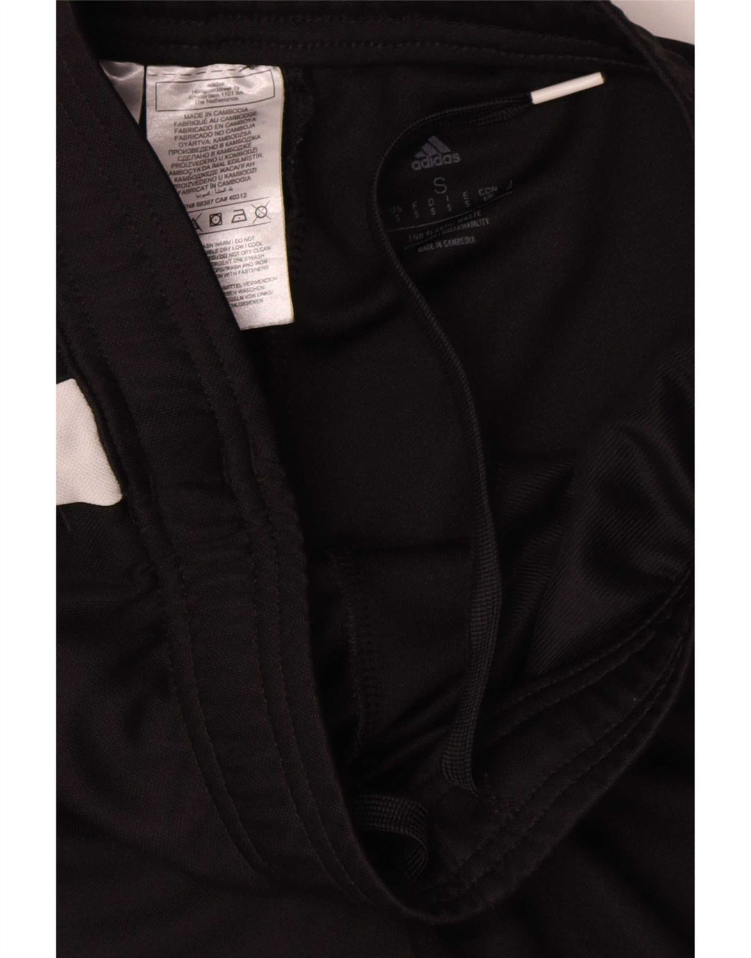 Pantaloni de trening Adidas Aeroready pentru bărbați, negru, poliester color bloc