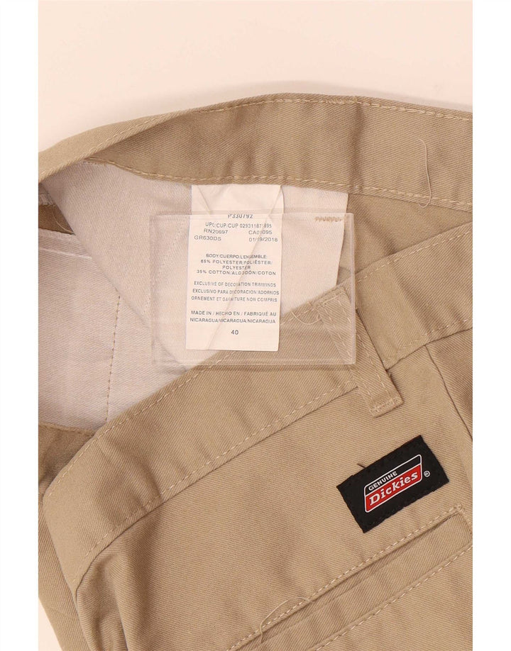 Pantaloni scurți chino pentru bărbați Dickies W40 XL maro poliester