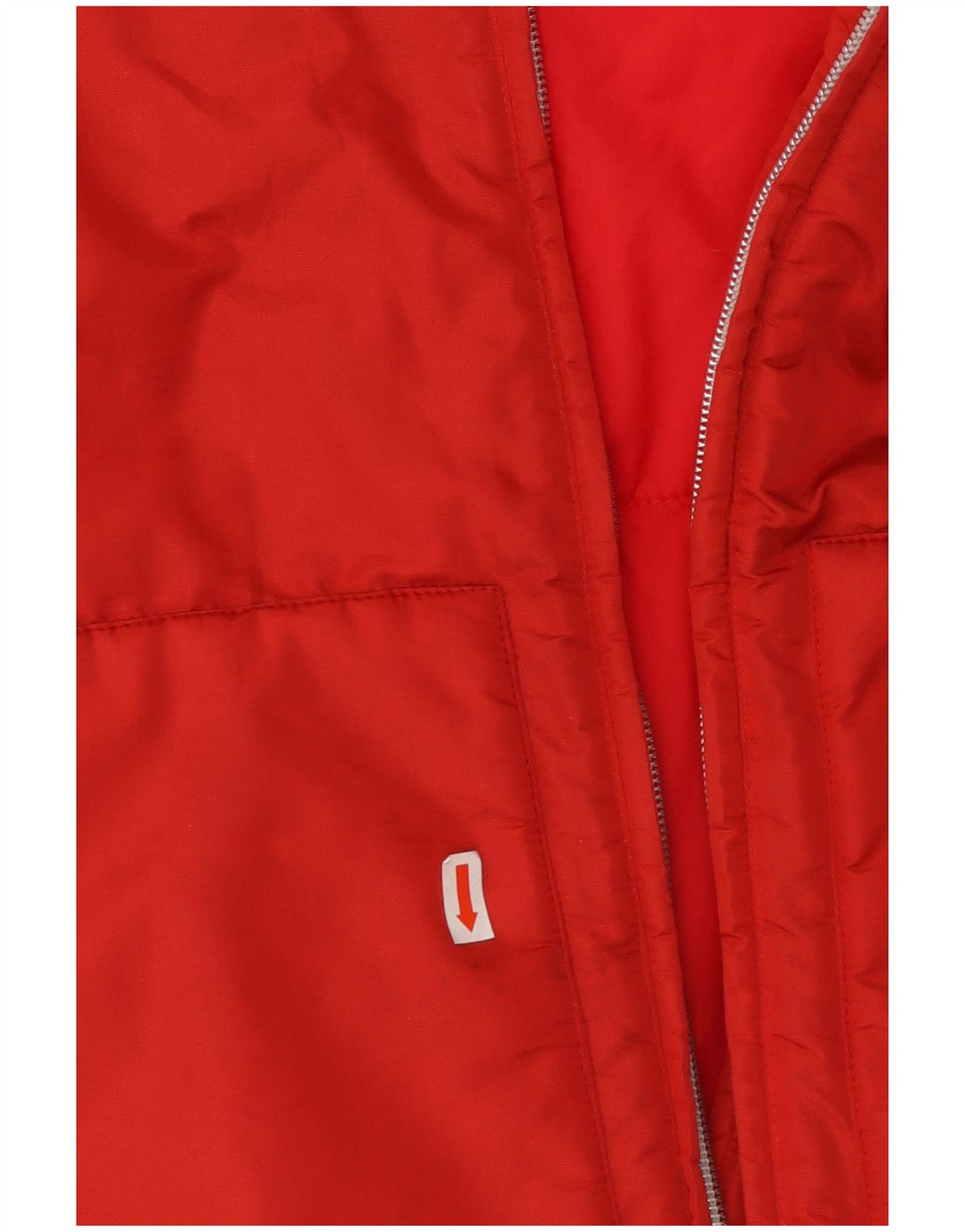 Gilet căptușit supradimensionat pentru femei ELLESSE UK 10 Small Red