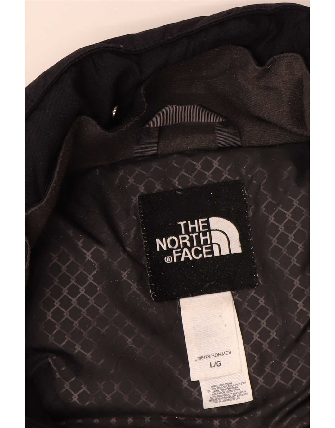 Jachetă căptușită pentru bărbați The North Face UK 40 Large Black Nylon