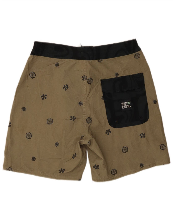 Pantaloni scurți de înot Rip Curl pentru bărbați, poliester floral mic, verde