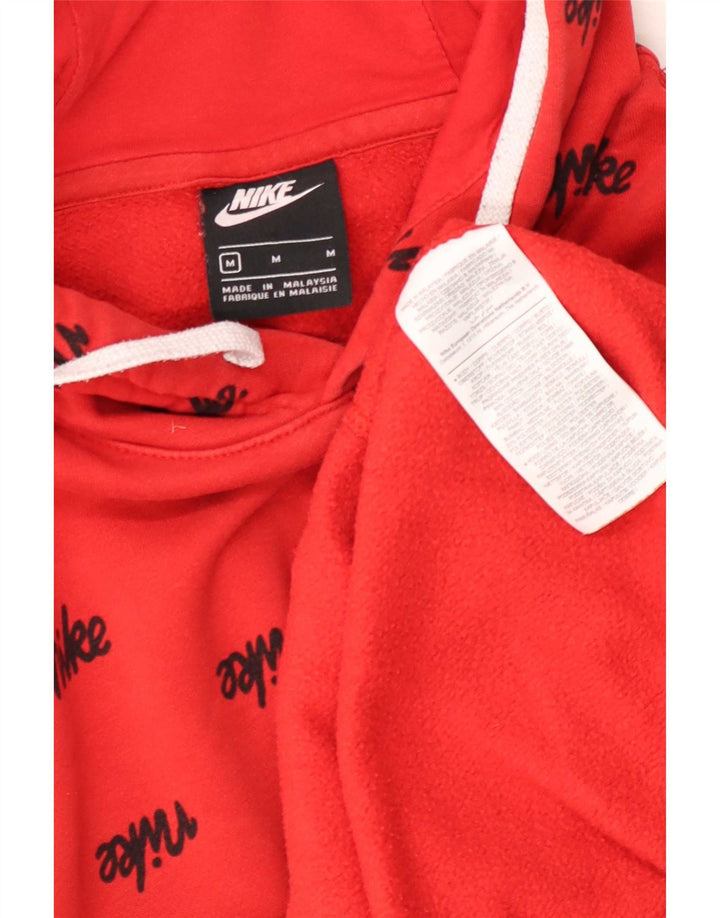 Pulover Nike Grafic pentru bărbați, bumbac roșu mediu