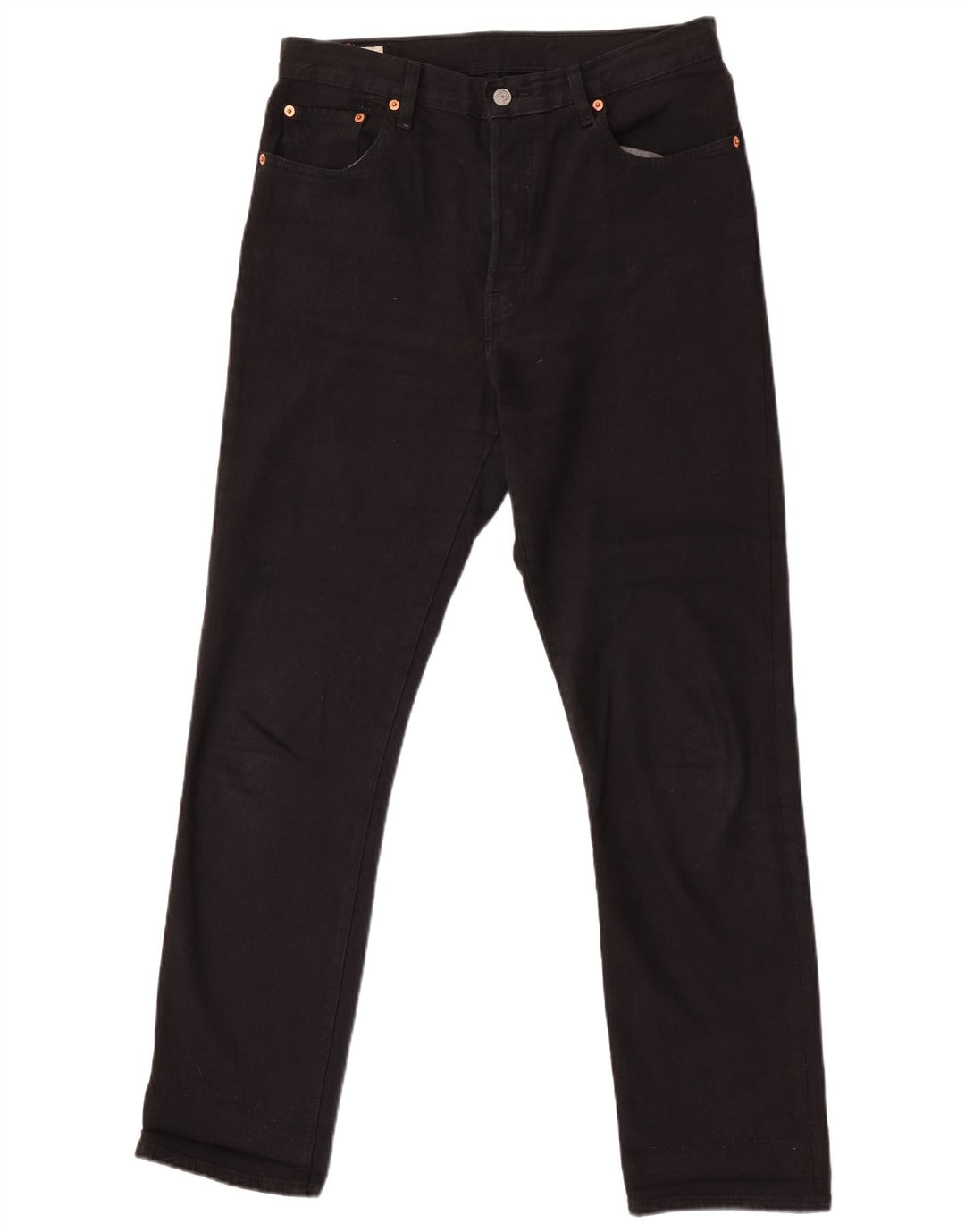 Blugi Levi's 501 drepte pentru bărbați W29 L30 bumbac negru