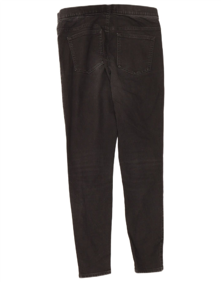 Blugi jegging pentru femei Marks & Spencer cu ajustare normală UK 12 Medium W30 L28 Negri
