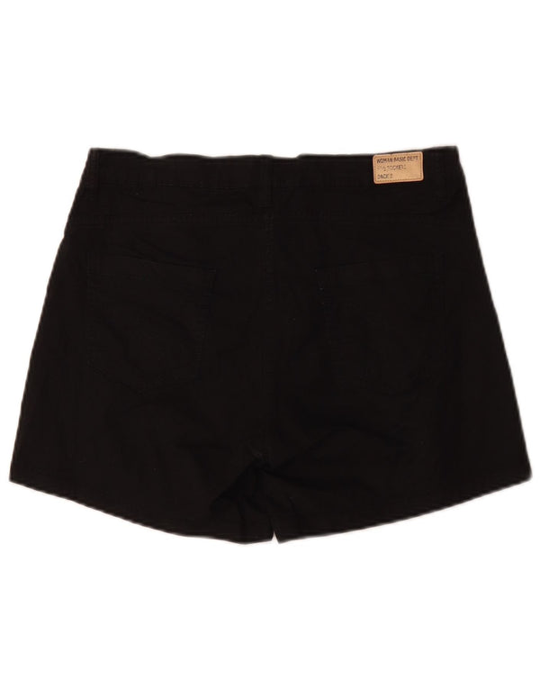 Pantaloni scurți casual Dack's cu talie înaltă IT 44 Medium W32 Bumbac negru