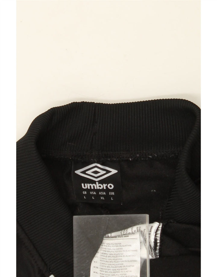 UMBRO Pantaloni de trening grafic pentru bărbați Pantaloni de jogging Mari Poliester negru
