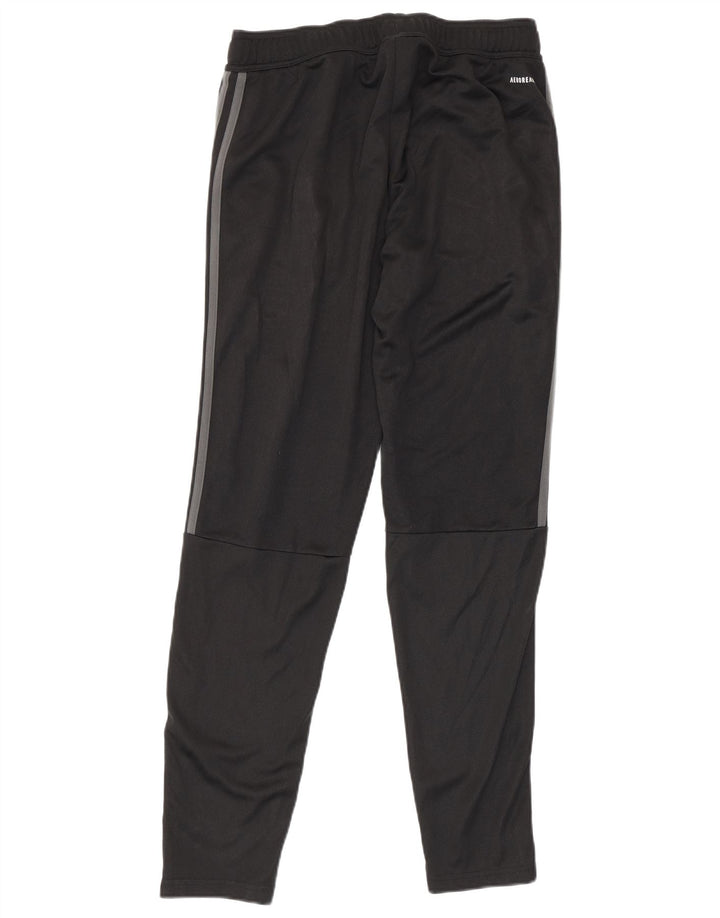 Pantaloni de trening Adidas Aeroready pentru bărbați, poliester mediu negru