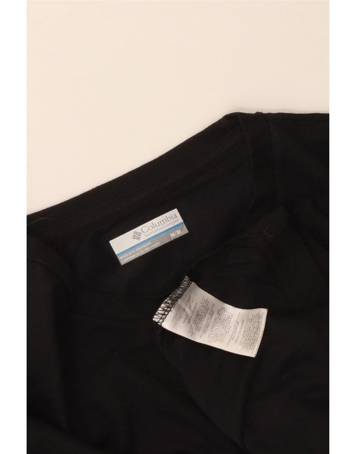 Tricou Columbia Omni-Wick pentru bărbați Top Mediu Poliester Negru