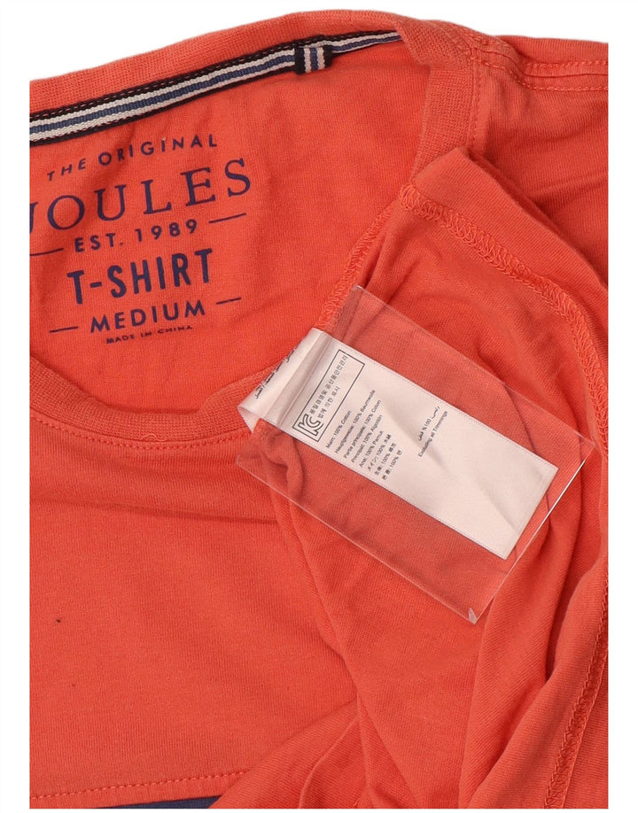 Tricou pentru bărbați Joules Top Medium Orange Colorblock Bumbac