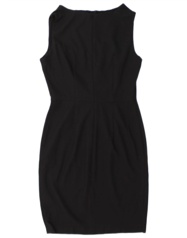 Rochie teacă fără mâneci pentru femei Zara UK 14 Poliester mediu negru