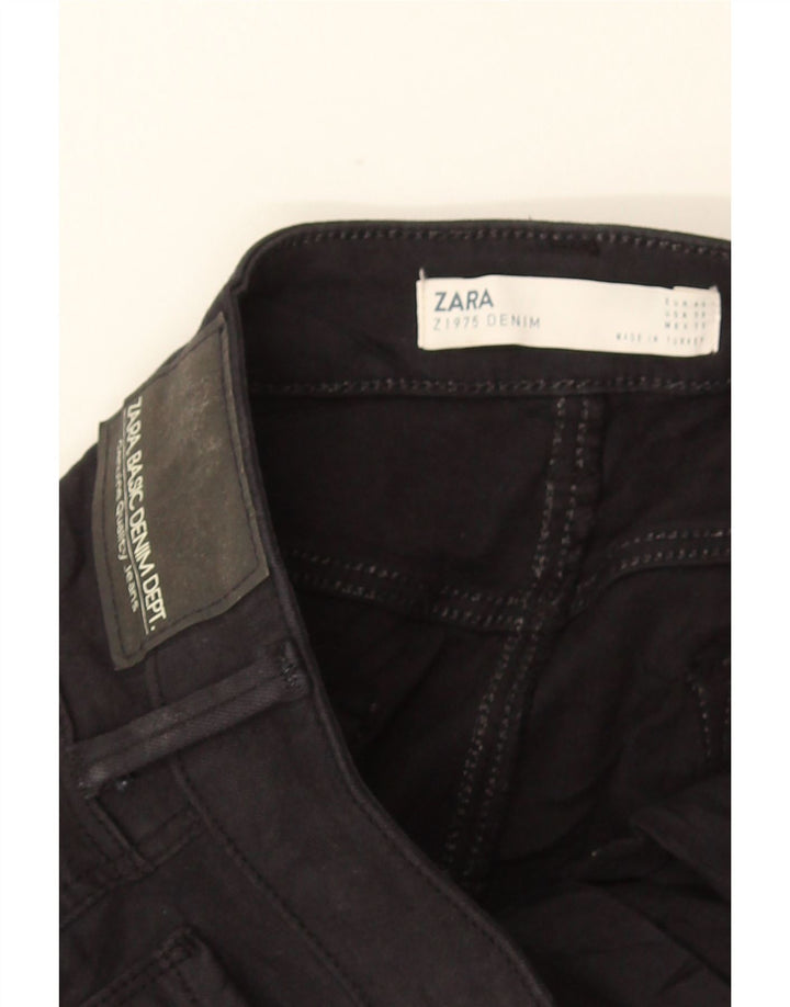 Blugi skinny dama ZARA EU 40 Medium W30 L27 Negri