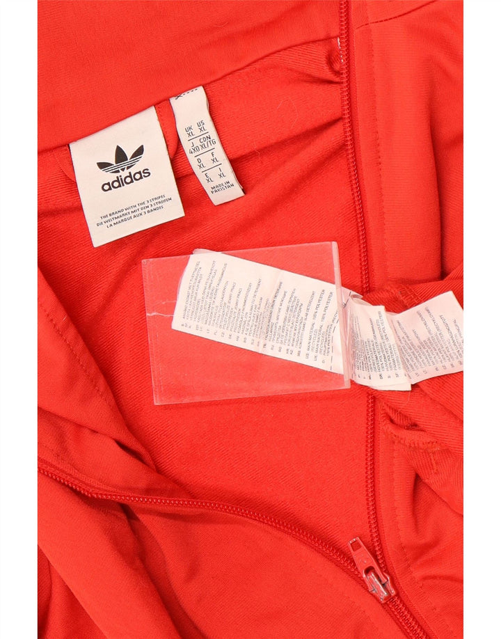 Jachetă de trening pentru bărbați Adidas XL poliester roșu