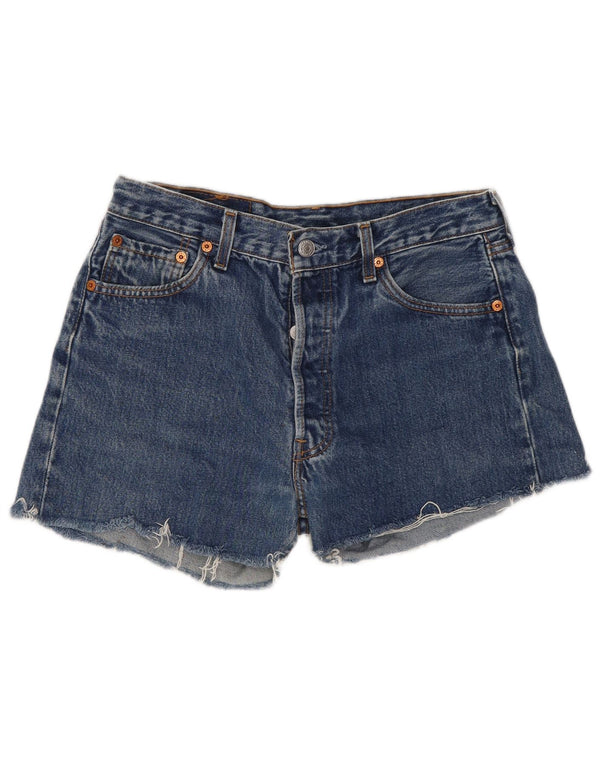 Pantaloni scurți Levi's 501 Denim W30, bumbac albastru mediu