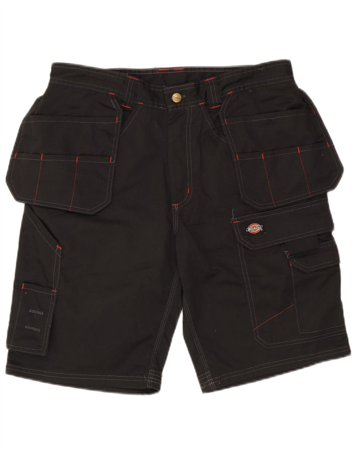 Pantaloni scurți cargo Dickies pentru bărbați W32 Poliester mediu negru