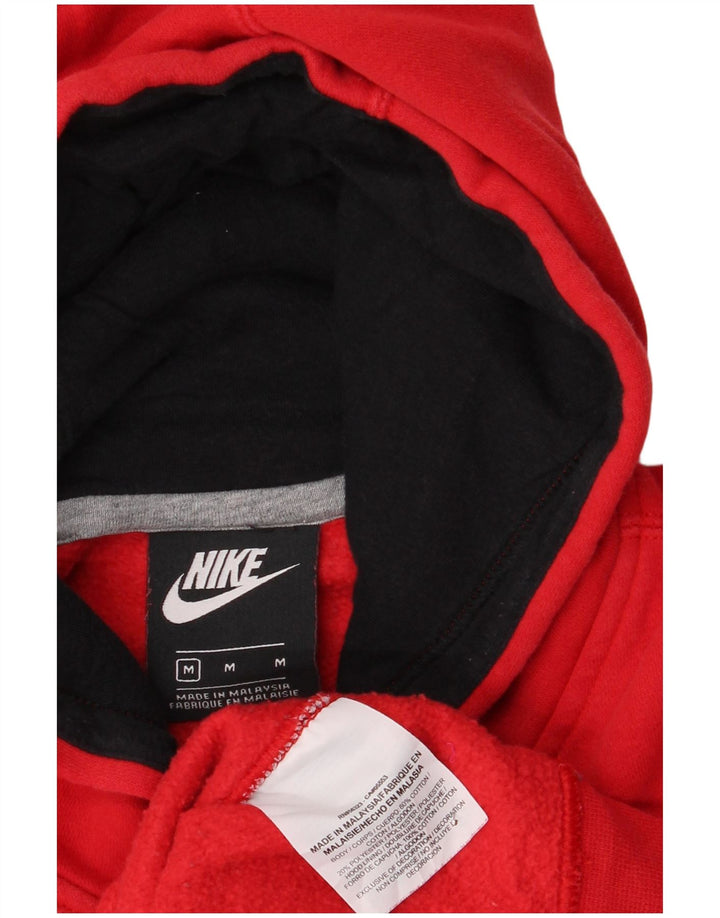 Pulover Nike Grafic pentru bărbați, bumbac roșu mediu