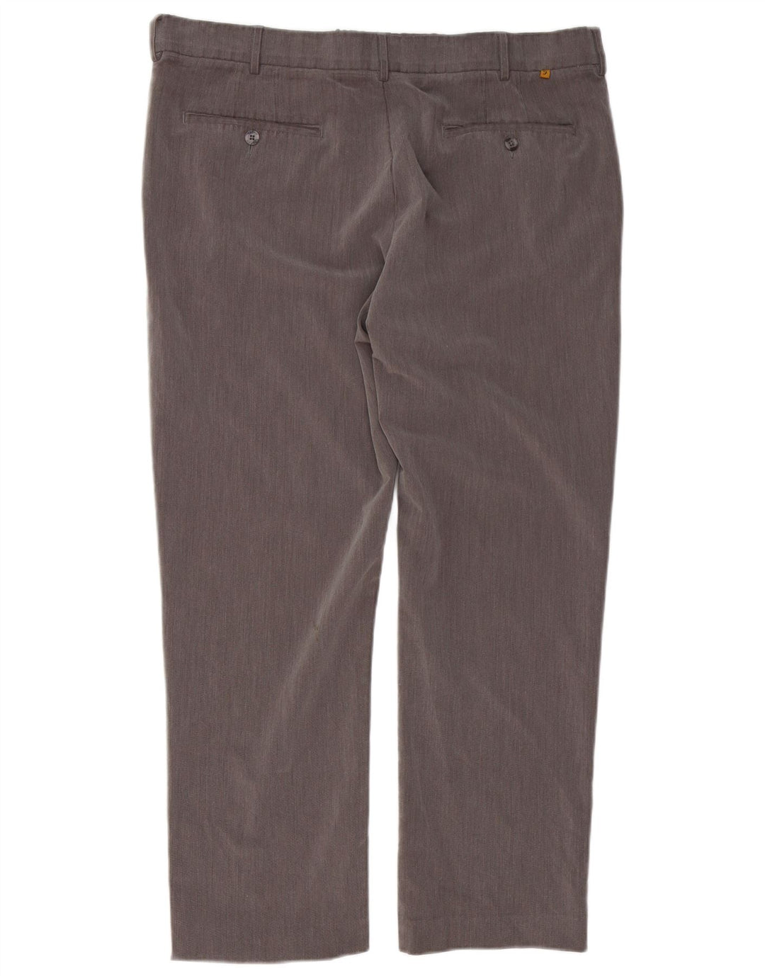 Pantaloni de costum Farah pentru bărbați, cu tăiere clasică, L38 L29, poliester gri