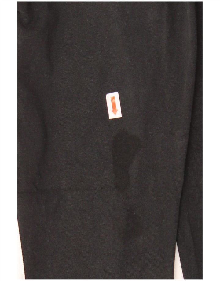 Leggings ADIDAS pentru femei, cu ajustare strânsă, UK 8/10, bumbac negru mic