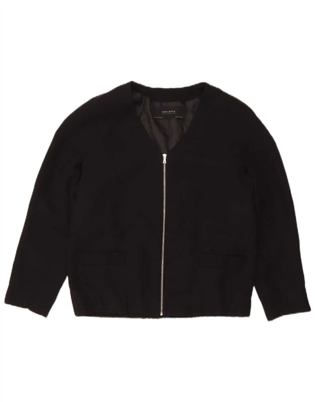 Blazer pentru femei Zara UK 10 Small Black