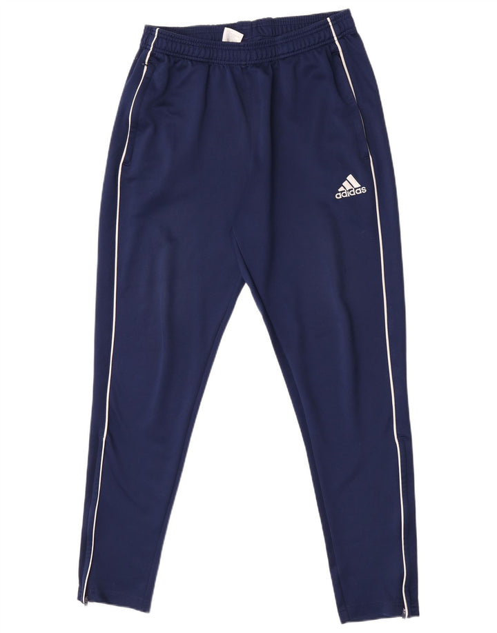 Pantaloni de trening Adidas pentru bărbați, mari, albastru, poliester