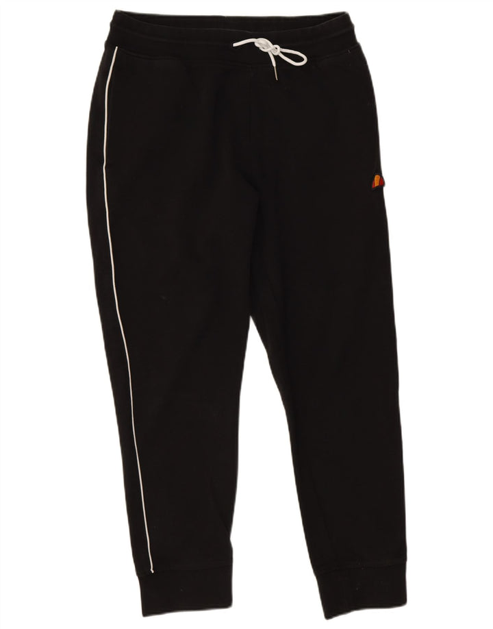 Pantaloni de trening pentru bărbați Ellesse Pantaloni de jogging, bumbac mediu negru