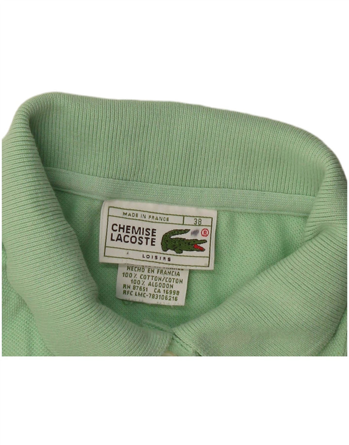 Tricou polo fără mâneci pentru femei Lacoste Mărimea 38 bumbac verde mediu