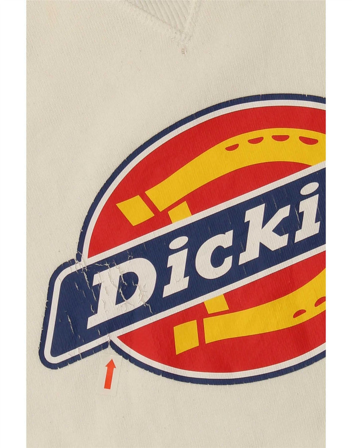 Pulover grafic pentru bărbați Dickies XS Bumbac alb