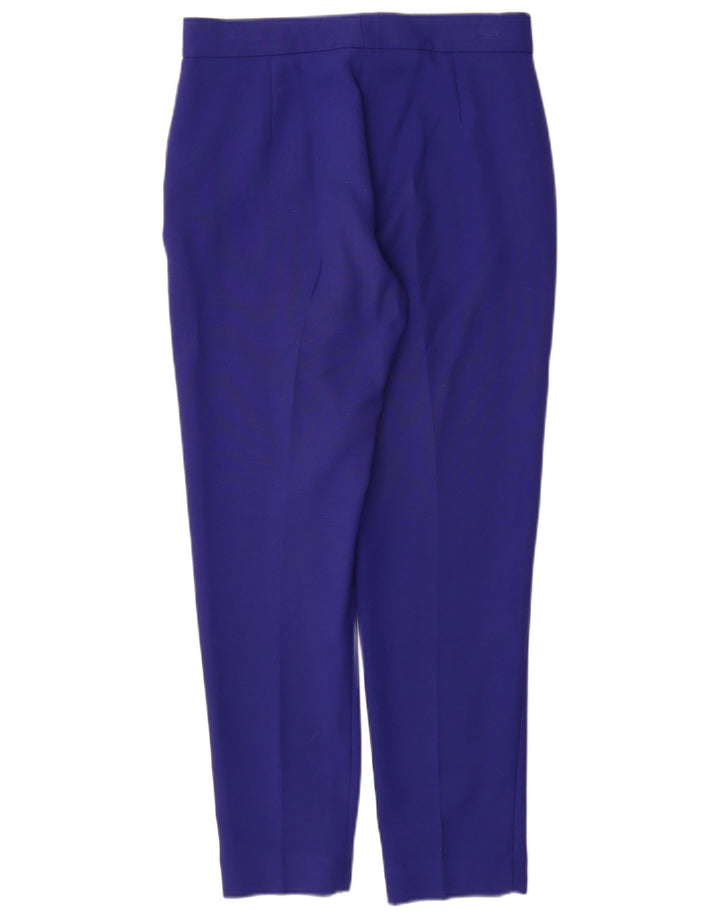 French Connection Pantaloni de costum subțiri pentru femei UK 8 Small W28 L28 Blue