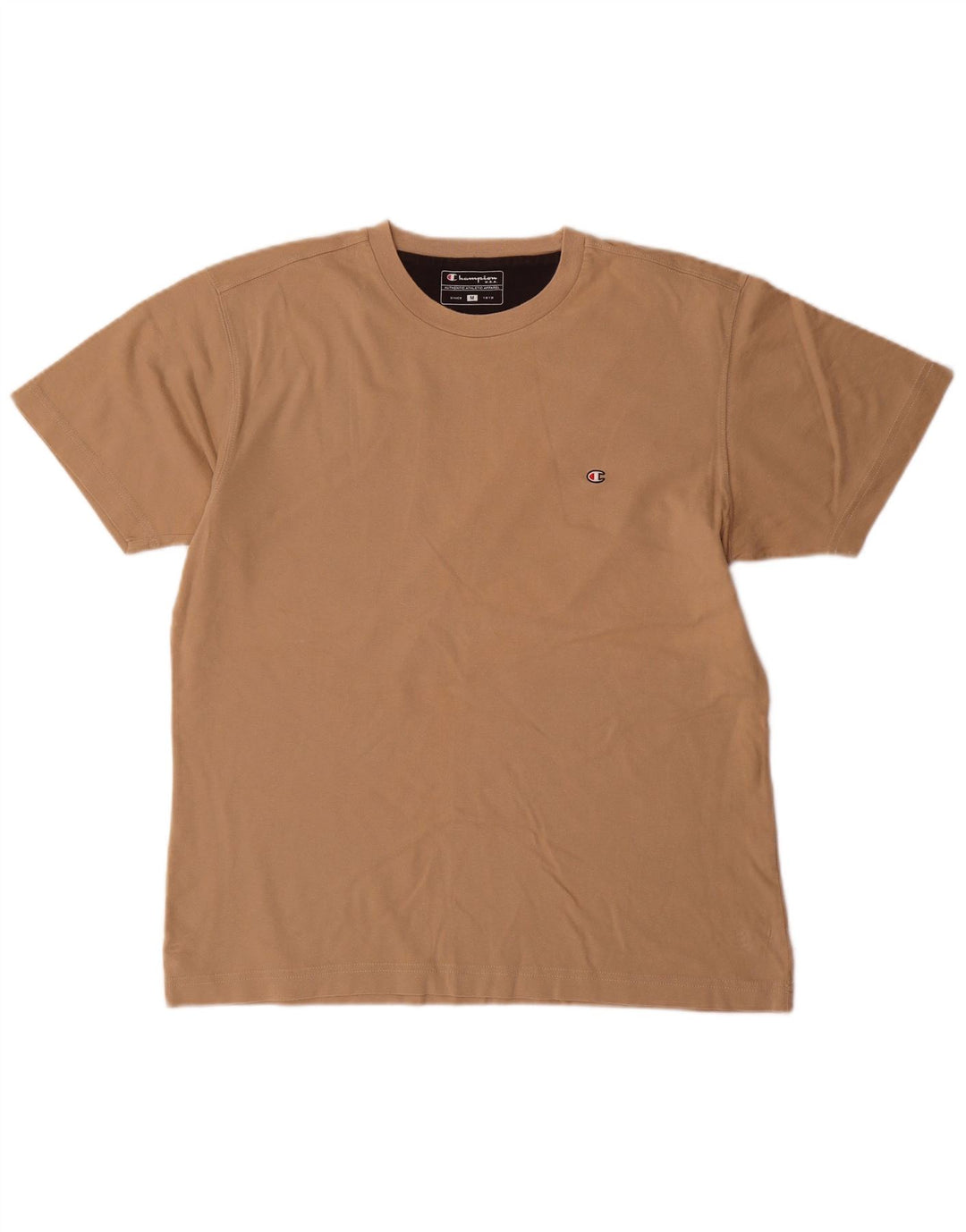 Tricou Bărbați CHAMPION Top Mediu Bej Bumbac