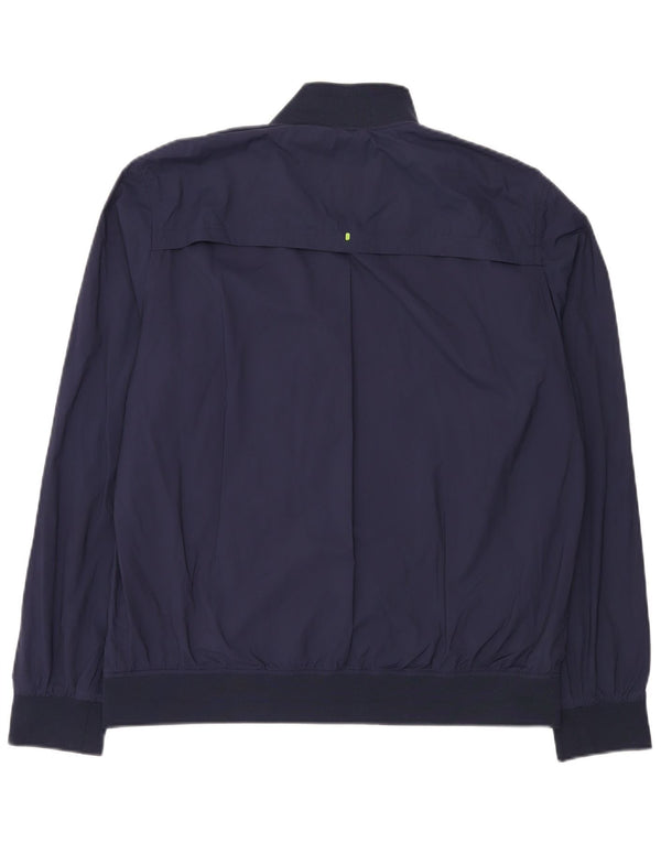 Jachetă Bomber pentru bărbați Superdry UK 42 XL Nailon bleumarin